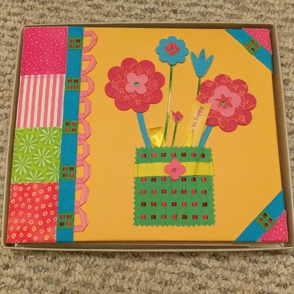 Mother's Day idea:K & C floral Postbound scrapbook